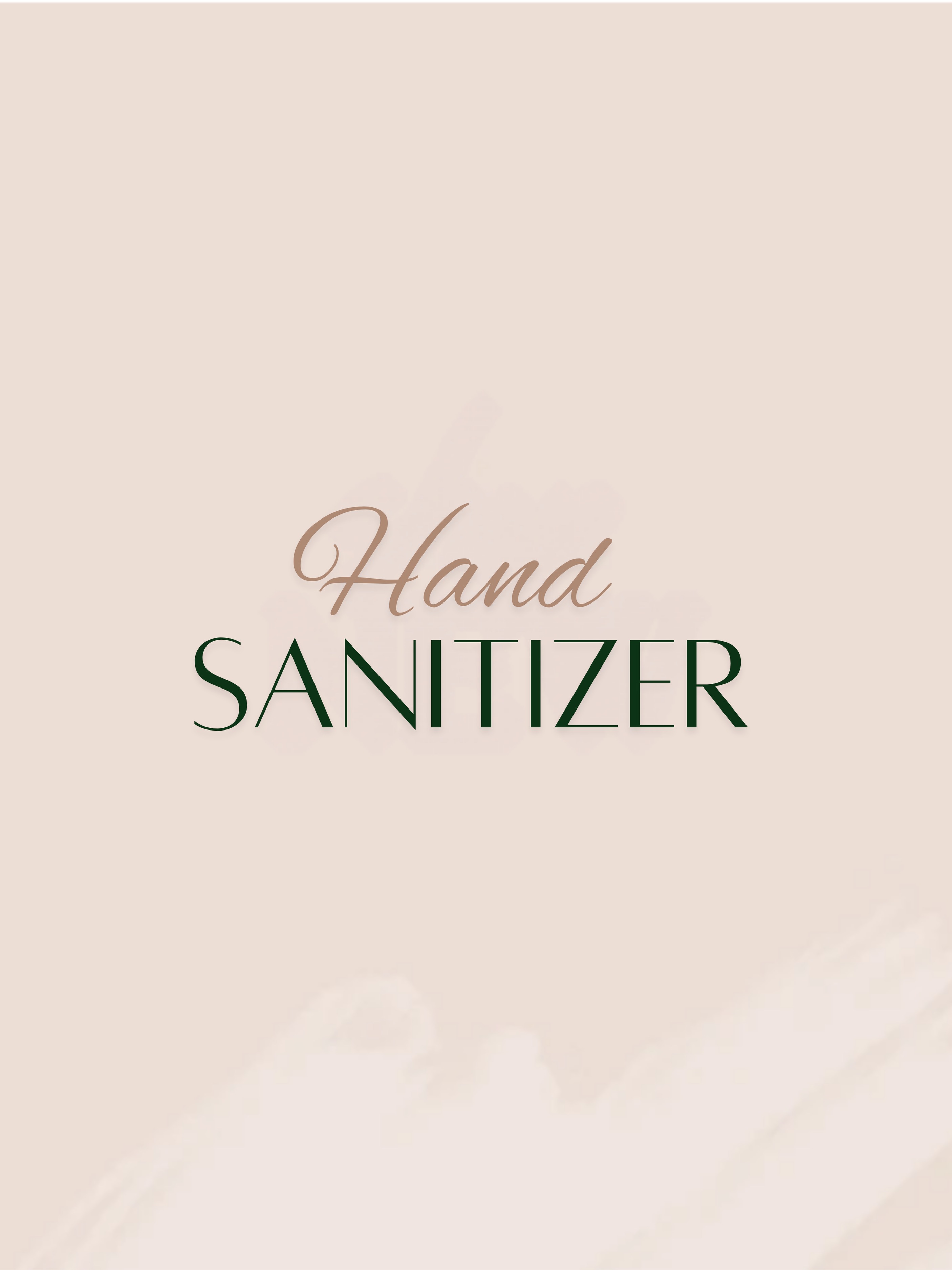 Hand Sanitizer