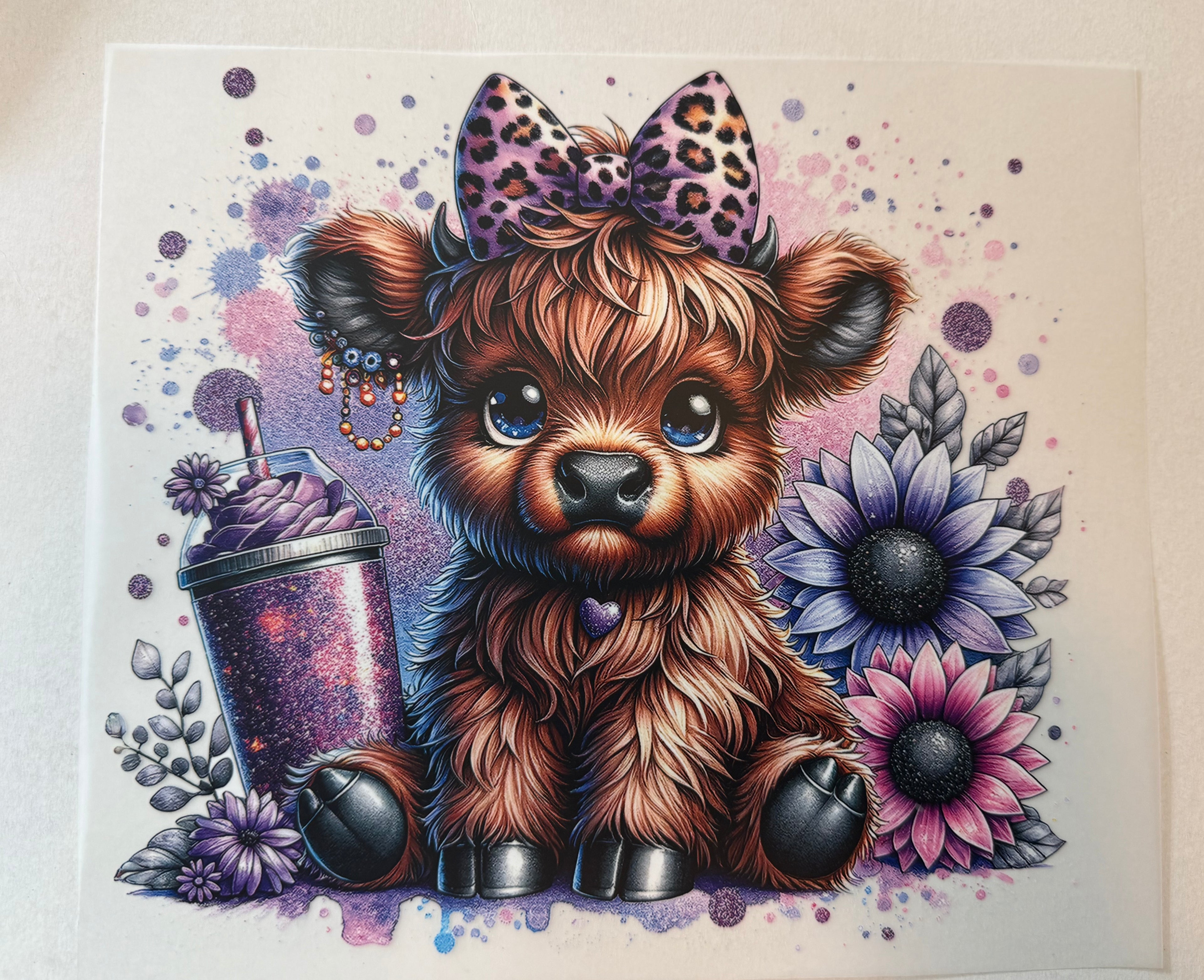 Cow, Coffee and Flowers