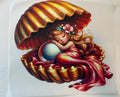 Pearl, Shell and Mermaid Tranfer