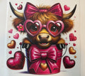 Cow with Hearts