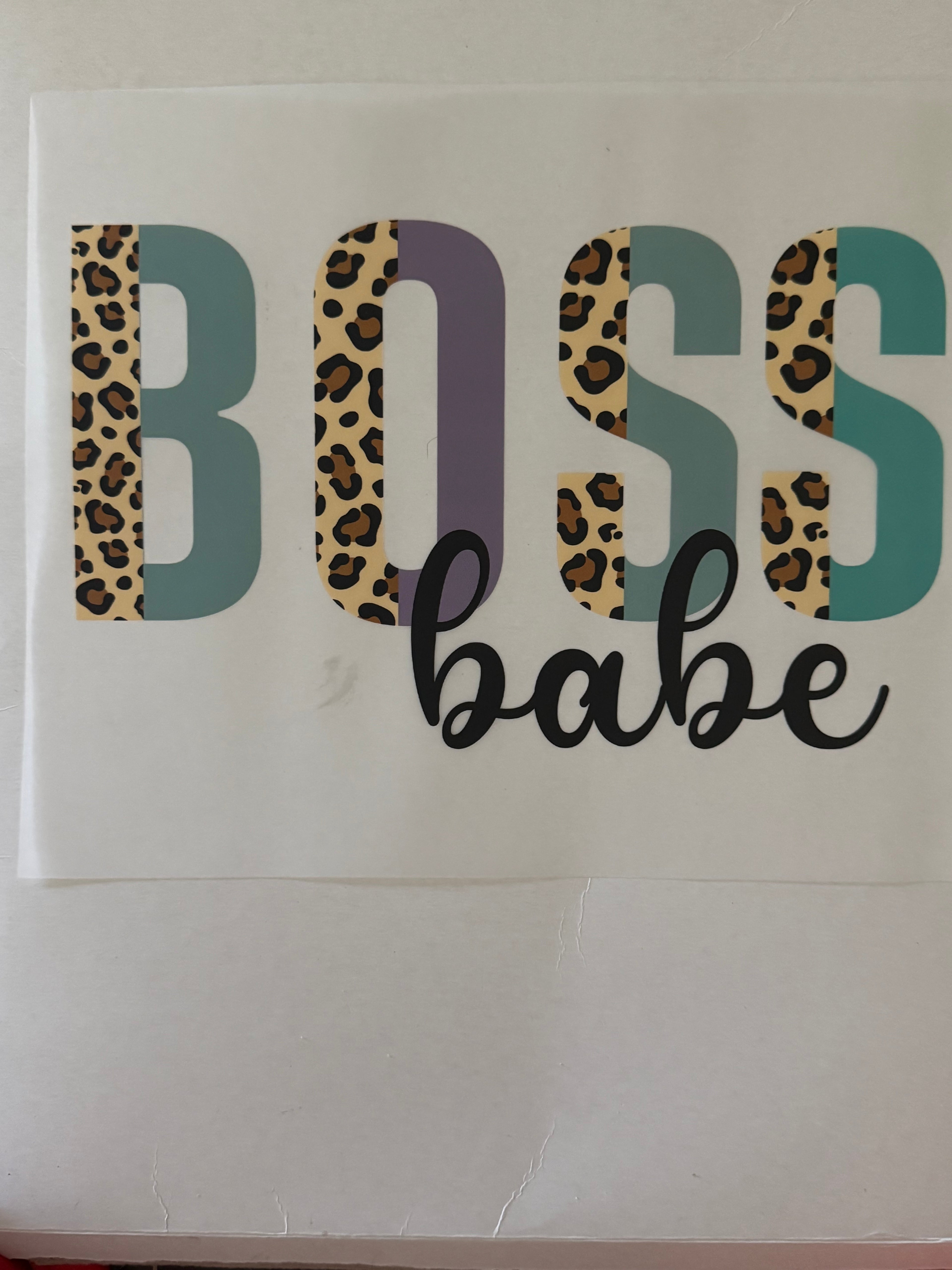 Boss Babe Heat Transfer