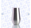 17 oz Stemless Wine Glass with sliding lid and straw
