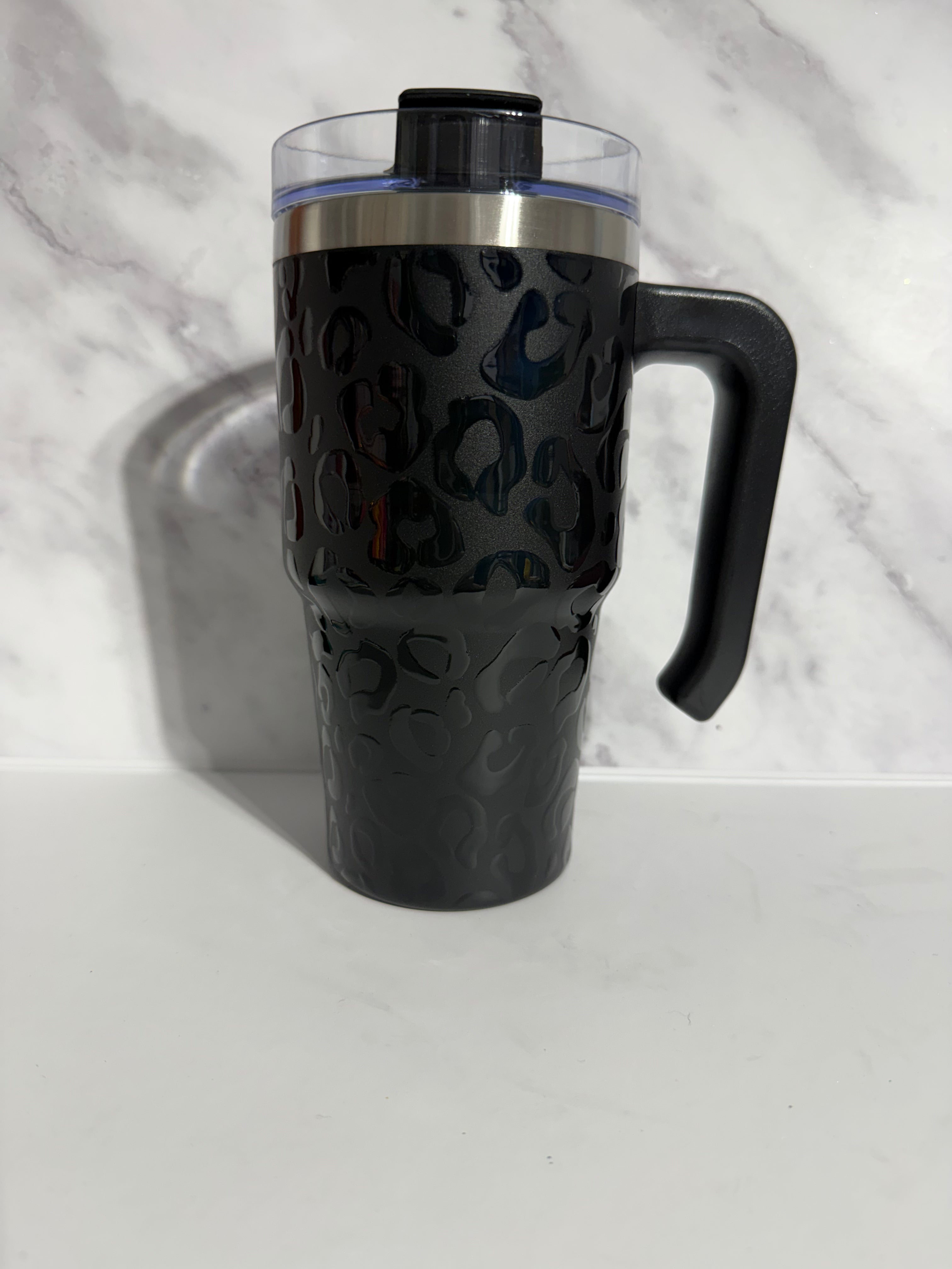 20 ounce Powder Coates Grippy Tumbler