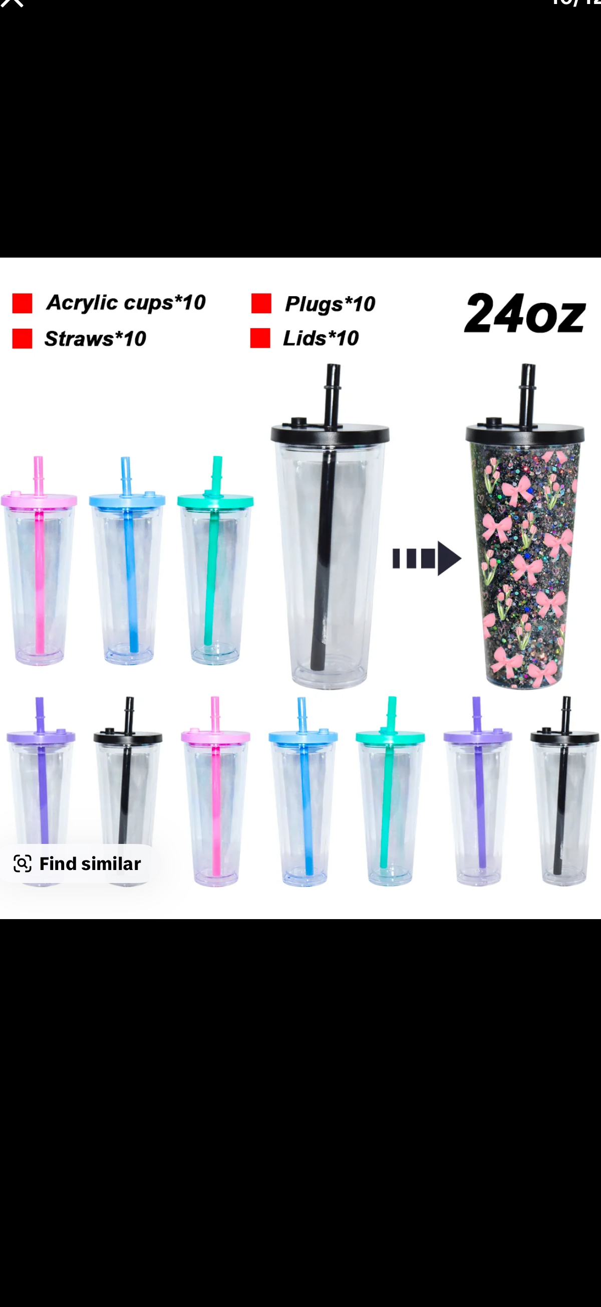 24 ounce Leak Proof Snow globe